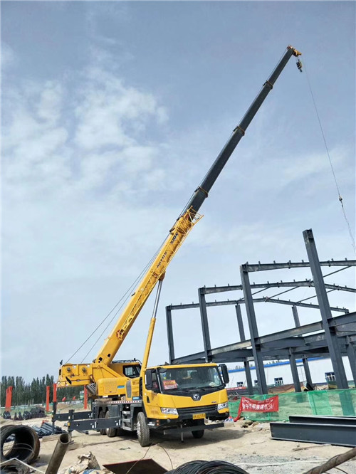 永安市超高层建筑钢结构吊装案例